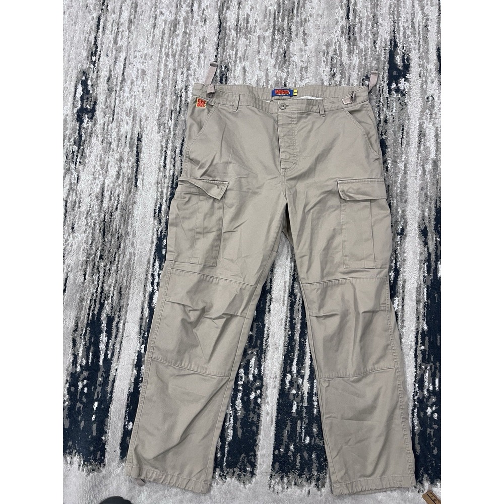 Empire Cargo Pants Tan Men's Size 32 Baggy‎ Fit Skater